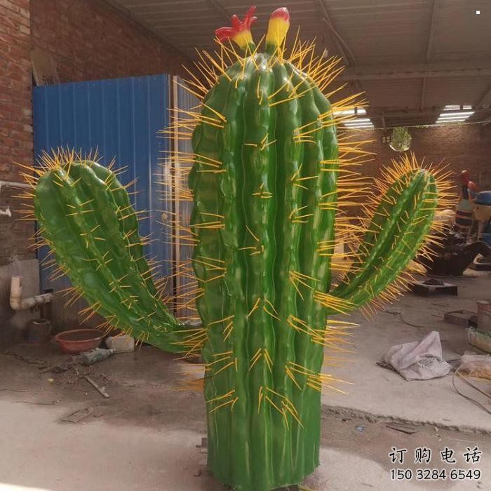 仿古仙人球雕塑