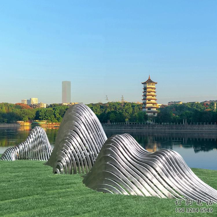 抽象假山雕塑，街道標(biāo)識，環(huán)境景觀假山雕塑生產(chǎn)