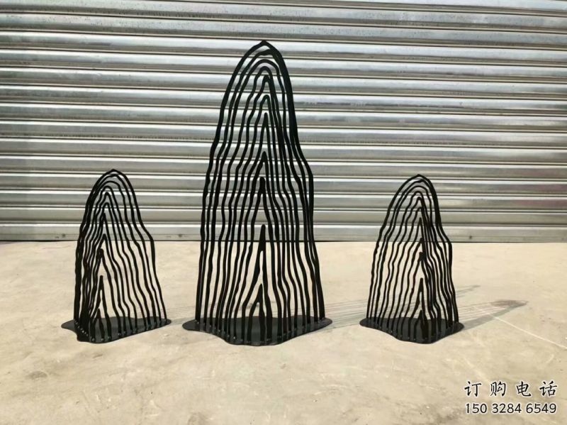 景區(qū)假山雕塑，歐式雕塑，鐵藝材質(zhì)