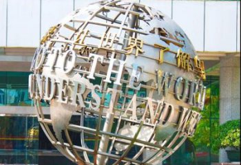 地球儀雕塑通用，街頭雕塑，企業(yè)現(xiàn)代地球儀雕塑標(biāo)準(zhǔn)