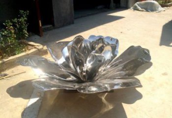 荷花雕塑供給，景觀雕塑，鏡面荷花雕塑廠家供求