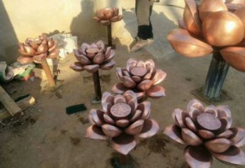 水蓮花銅雕塑訂做，歐式風格，水蓮花銅雕塑廠家選定