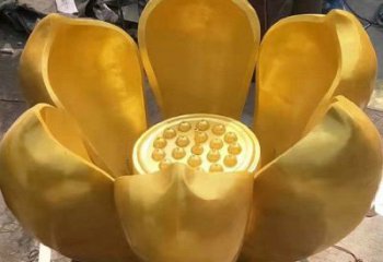 蓮花雕塑預定，美陳雕塑，景觀銅蓮花雕塑選用