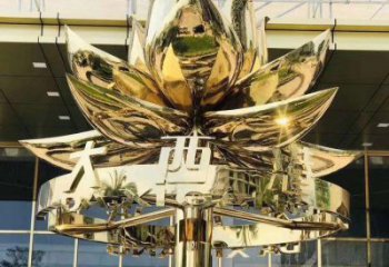 住宅小區紫荊花雕塑