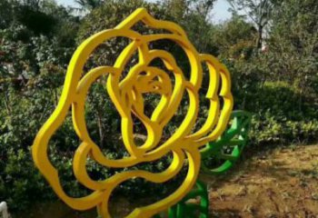 房地產月季花雕塑