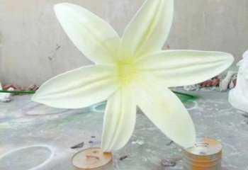 蘭花雕塑承接，鍛造工藝，蘭花花朵雕塑訂做廠家