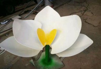 蘭花雕塑承接，景區案例，公園蘭花花朵雕塑定制廠家