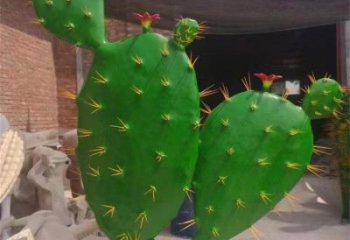 大型仙人球雕塑