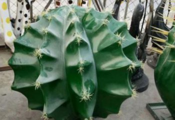 風(fēng)景區(qū)仙人球雕塑