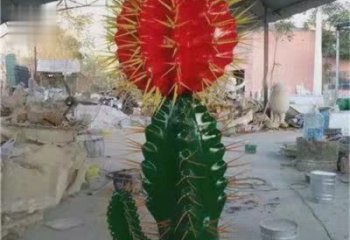 室內仙人球雕塑