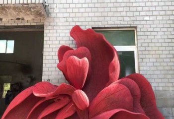 牡丹花雕塑供需，透雕系列，不銹鋼牡丹花雕塑制造商