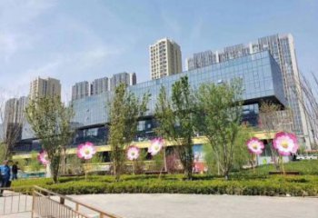 金銀花雕塑選用，多彩藝術(shù)，不銹鋼金銀花雕塑廠家展品