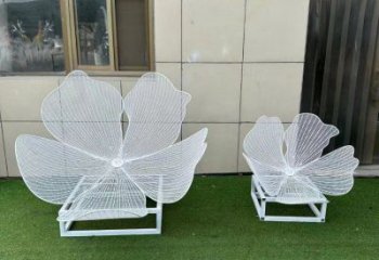 梨花雕塑工程制作，戶外雕塑，鏤空百合花雕塑優(yōu)選