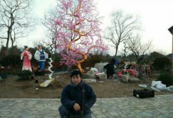 廣場梅花雕塑訂做，城市雕塑，梅花雕塑精品