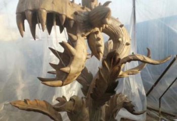 食人花雕塑定價，街頭雕塑，食人花雕塑制作精選