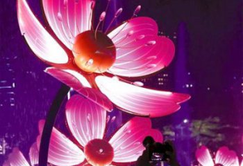 桃花雕塑供求，景區案例，仿真桃花雕塑廠家