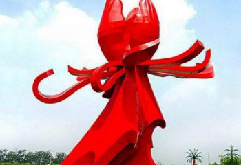 石榴花雕塑承接，廣場雕塑，不銹鋼石榴花雕塑定制