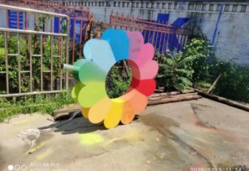 杏花雕塑精選，歐式風(fēng)格，不銹鋼杏花雕塑指用