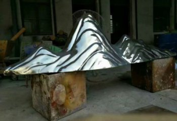 飯店假山雕塑，鍍金歐式雕塑，鍍金工藝