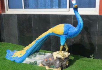 孔雀雕塑廠家，景觀概念，仿真孔雀雕塑通用