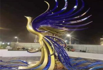 孔雀雕塑廠家，景區雕塑，景觀不銹鋼孔雀雕塑提供