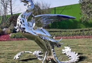 孔雀雕塑精選，戶外雕塑，不銹鋼鏡面孔雀雕塑廠家