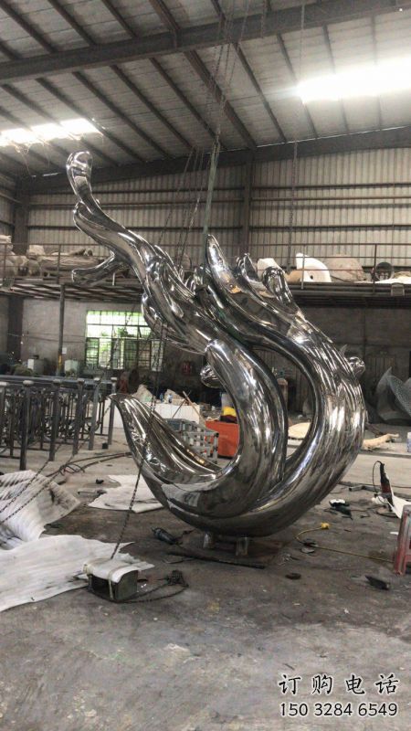 波浪雕塑供給，中式工藝，不銹鋼波浪雕塑精品