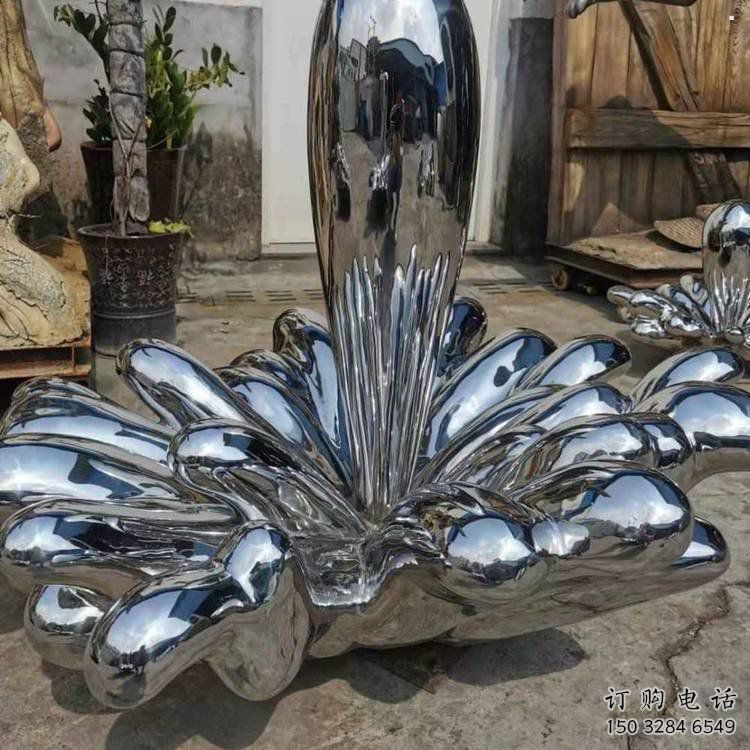 海浪紋雕塑標準，彩鋼制作，不銹鋼海浪紋雕塑優價