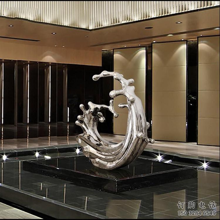 房地產浪花雕塑
