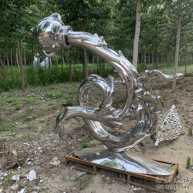 浪花雕塑生產，廣場雕塑，浪花天壺雕塑展品