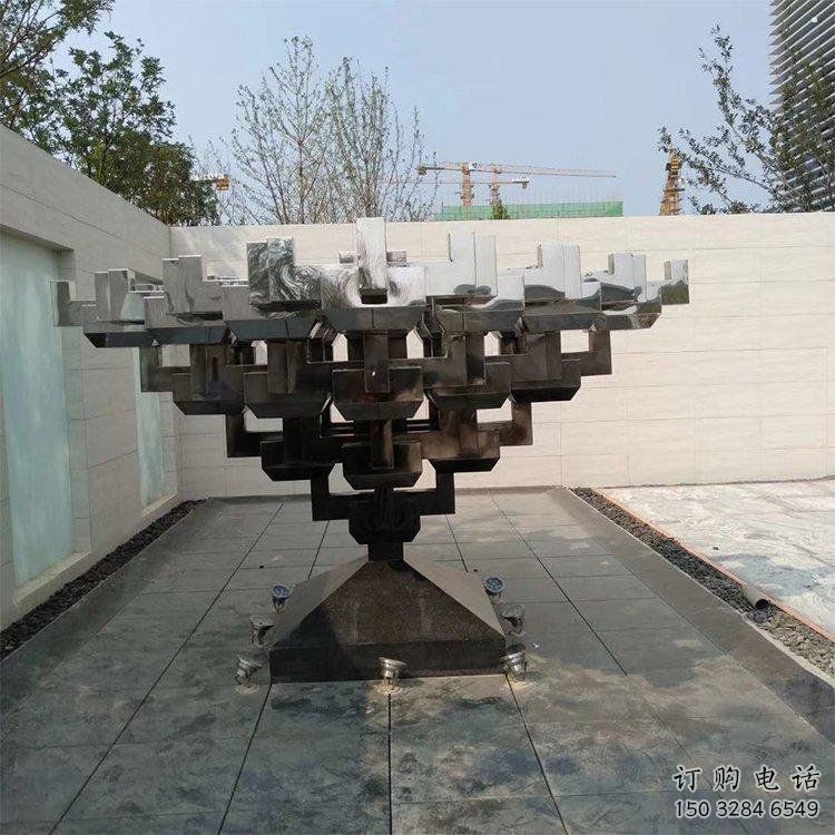 方塊雕塑供給，景觀雕塑，不銹鋼方塊雕塑選定