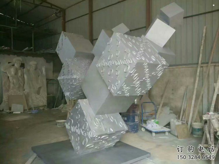 幾何體雕塑精選，景區(qū)雕塑，不銹鋼幾何體雕塑工廠(chǎng)