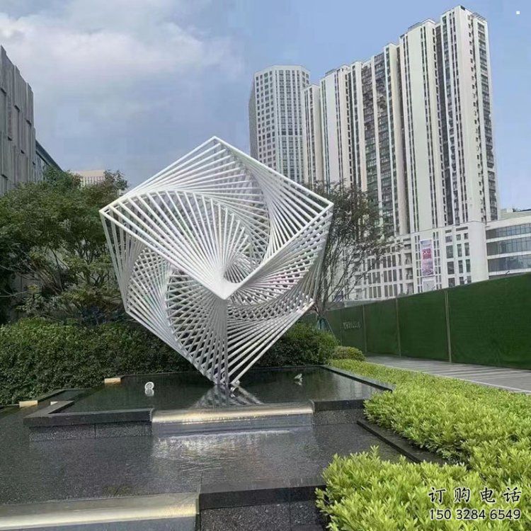 魔方雕塑制作供需，景區案例，字體魔方雕塑供給