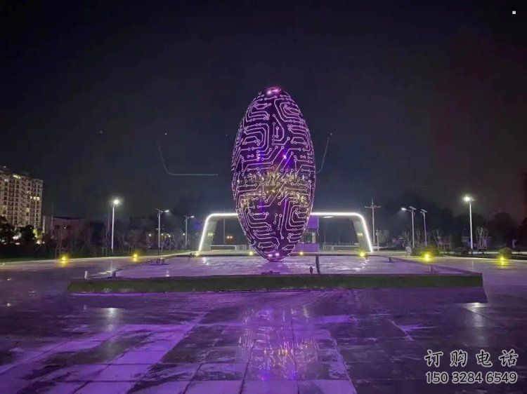 燈光球雕塑生產，戶外擺放，不銹鋼燈光球雕塑精選