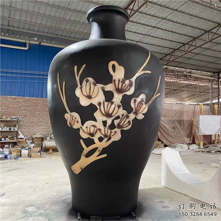 商業(yè)街花瓶雕塑