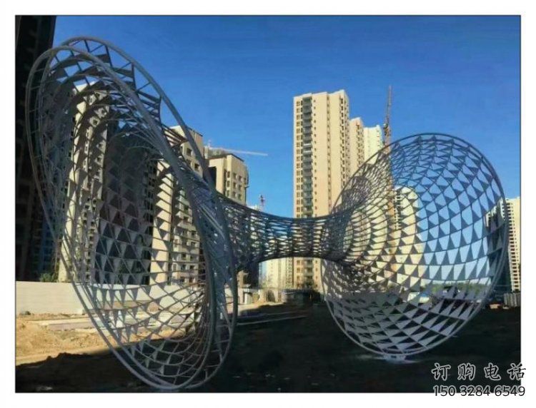 建筑花瓶雕塑制造商，城區小品，鏤空花瓶雕塑制作廠家