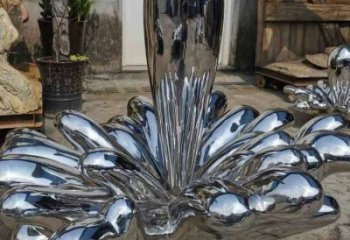 海浪紋雕塑標(biāo)準(zhǔn)，彩鋼制作，不銹鋼海浪紋雕塑優(yōu)價(jià)