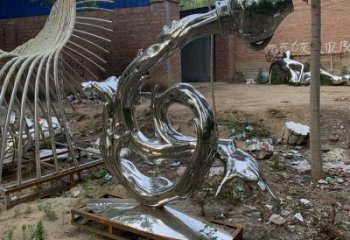 浪花雕塑批發，標識雕塑，展示浪花天壺雕塑優選