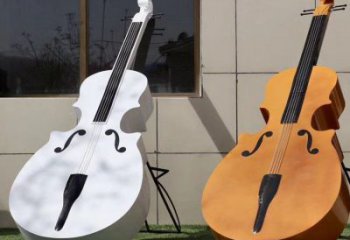大提琴雕塑造型選用，美陳雕塑，不銹鋼大提琴雕塑標準