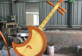 二胡雕塑通用，陸地?cái)[件，不銹鋼二胡雕塑制作優(yōu)選