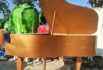 玄關(guān)鋼琴雕塑