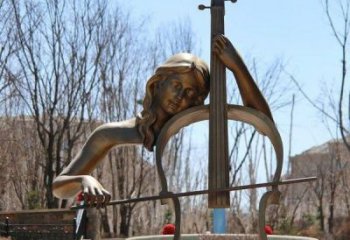 商業(yè)街吉他雕塑