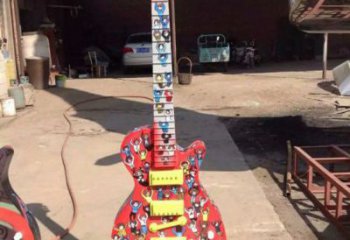 提琴雕塑精選，景區雕塑，不銹鋼烤漆提琴雕塑提供