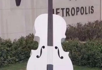 提琴雕塑制作優選，戶外雕塑，烤漆提琴雕塑優選