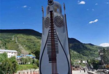 廣場(chǎng)琵琶雕塑