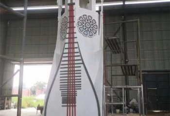 現(xiàn)代琵琶雕塑