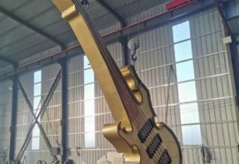 提琴雕塑制作訂做，鍛造工藝，不銹鋼提琴雕塑選用