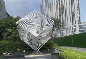 步行街積木雕塑