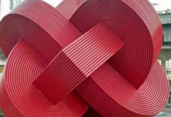 公園立方體雕塑