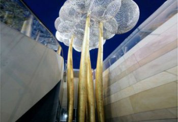 空心球雕塑制造，標(biāo)識(shí)雕塑，地產(chǎn)鏤空空心球雕塑優(yōu)選